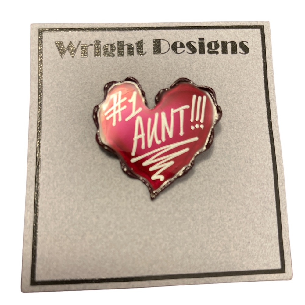 P2 Handmade #1 Aunt Pin